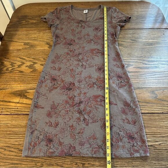 Peruvian Connection Short‎ Sleeve T-Shirt Dress Soft Modal Blend Women’s XS - Picture 8 of 10